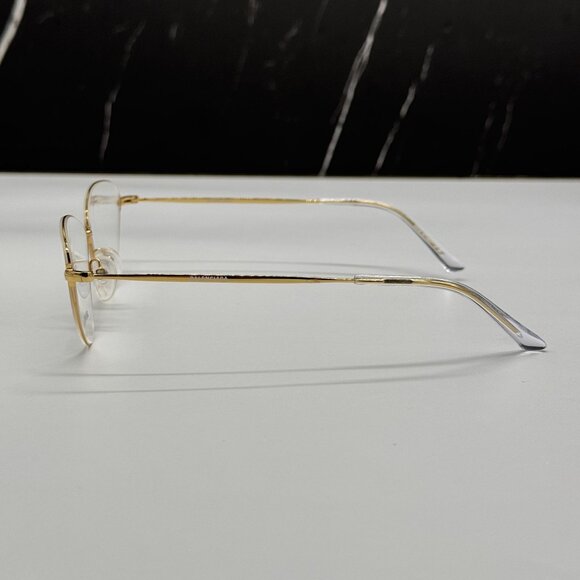 NEW BALENCIAGA BB0015O 003 CAT EYE GOLD WOMEN EYEGLASSES BALENCIAGA - Picture 6 of 10
